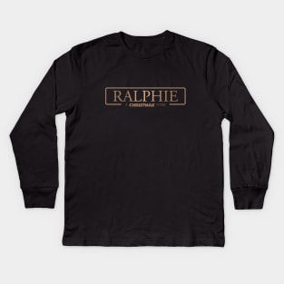 Ralphie Kids Long Sleeve T-Shirt